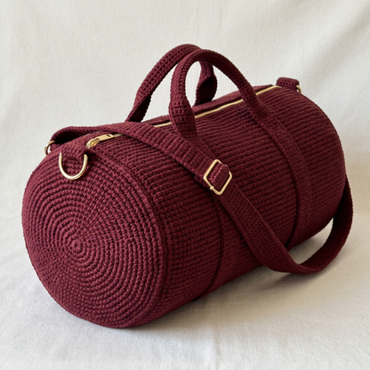 Crochet Duffle Bag